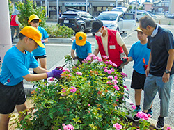 ボランティア活動と地域の世代間交流